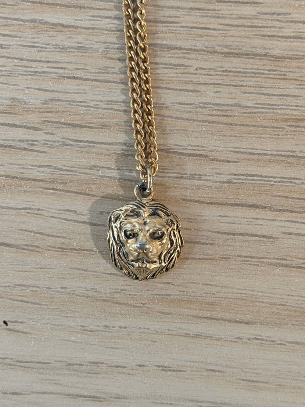 Accessocraft N.Y.C. Sculptural Lion Head Pendant